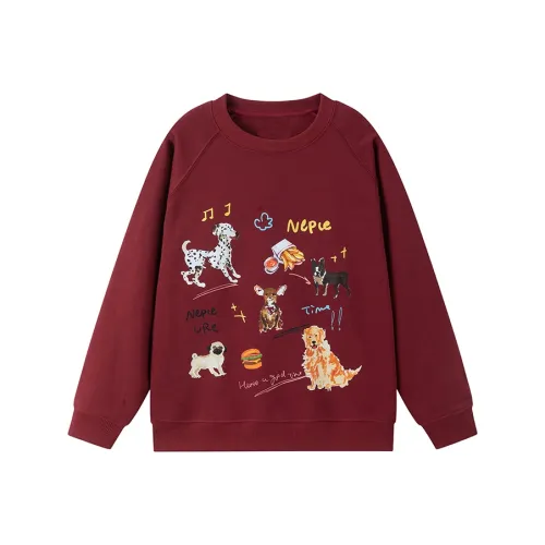 H YXIANG Красный Женский Свитшот