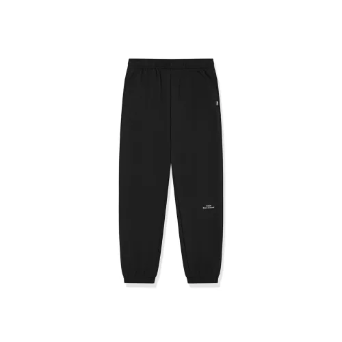 QIAODAN Вязаные спортивные брюки мужские, черные