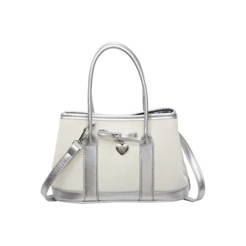 G.DUCKKIDS Нейлоновая сумка через плечо стандартная экрю розовый черный