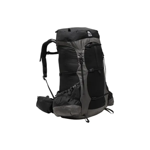 Granite Gear Нейлон На открытом воздухе Альпинистский рюкзак Рюкзак Унисекс Черный Пламя Каменный цвет