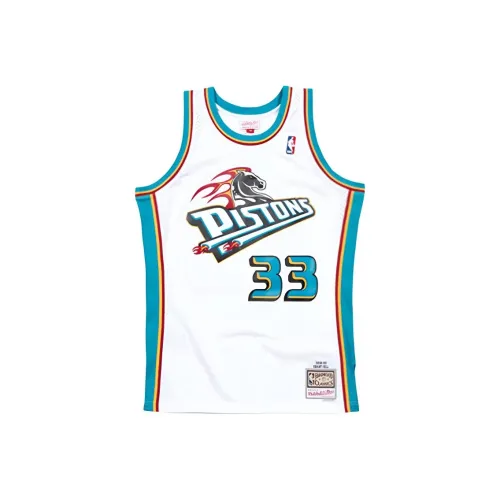 MITCHELL NESS Баскетбольная Джерси Унисекс Белая