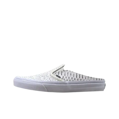 Vans Slip-On Без Особенного Эффекта Домашние тапочки Мужские Белые