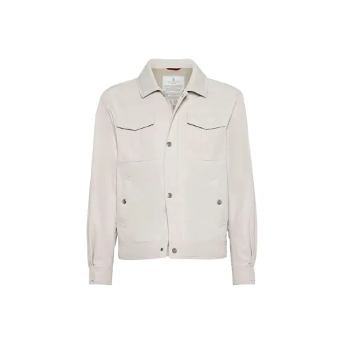 BRUNELLO CUCINELLI FW25 Хлопковый пуховик Мужской