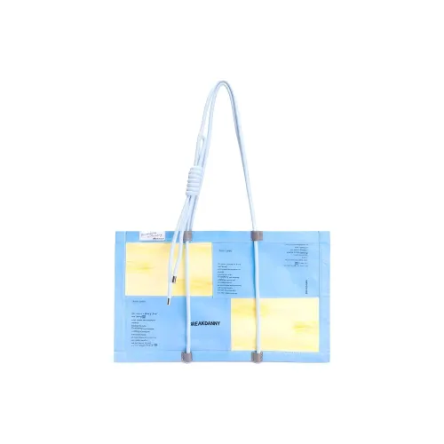 BREAKDANNY Деним Тоут Сумка Сумка для покупок Сумка на плечо Сумка Женская Апельсин