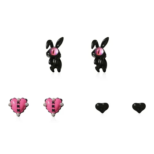 DVNRR Сплав Серьги-гвоздики Женские