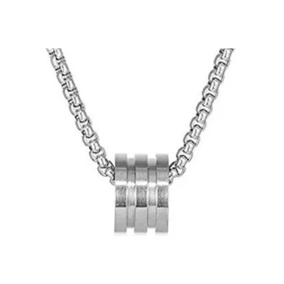 FUYOU Ожерелья из титанового сплава Унисекс
