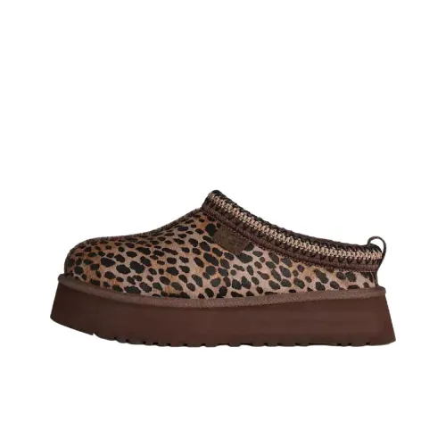 UGG Tazz EVA Устойчивые к истиранию Домашние тапочки Женские с леопардовым принтом
