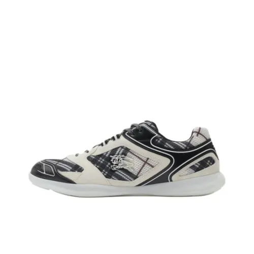 Burberry Matrix Sport Low Топ Повседневная обувь Женская Черный Белый