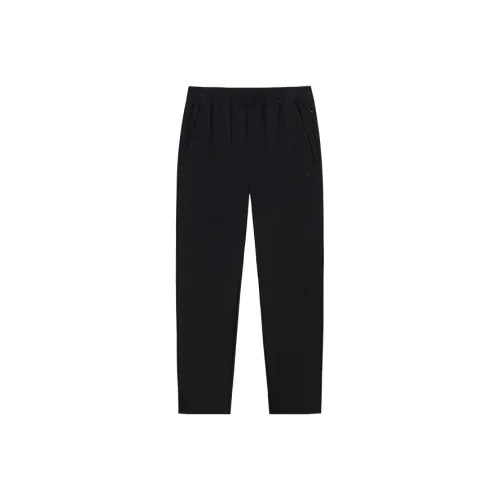 ANTA ZONGXUNXILIE Черные Мужские Спортивные Брюки