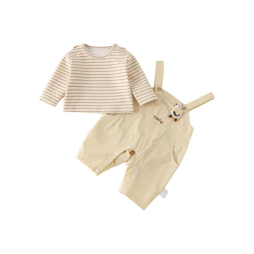 XiaoJinBu Светло-желтый Детский Повседневный Спортивный Комплект