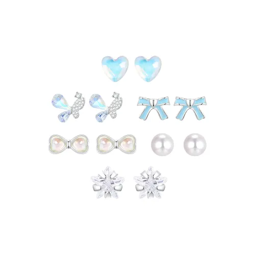 Барби Медный Сплав Серьги-гвоздики Женские