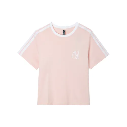 Adidas Dance Стандартная футболка Женская Светло-розовая
