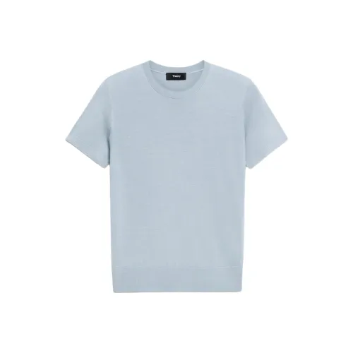 THEORY Светло-синие женские футболки T