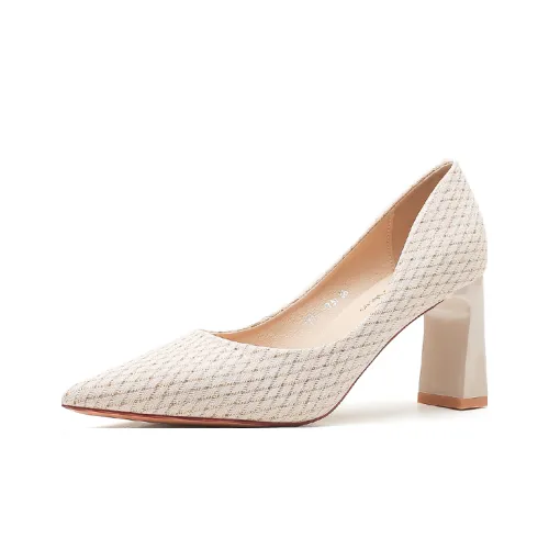 Zubumei Грубый каблук Высокие каблуки Женские