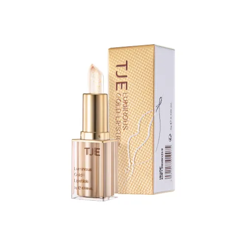 TJE Глянцевая Золотая Фольга Увлажняющий Бальзам для губ Легкий Смешиваемый Питательный Увлажняющий 3г