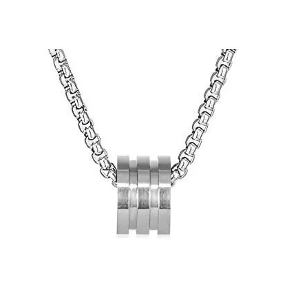 XUW Титановые стальные ожерелья унисекс