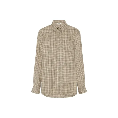 MEIYANG Хаки Женские Рубашки