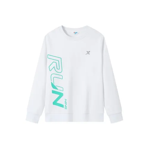 XTEP Американский худи Pearl White для подростков