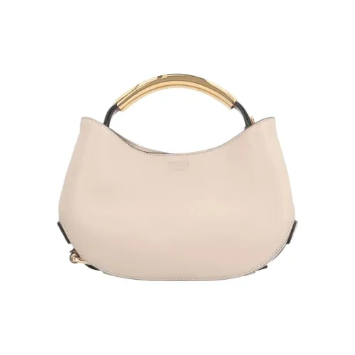 MOSCHINO Телячья кожа Сумка на одно плечо Женская Бежевая