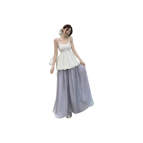 MORii Белый Женские Комплекты с Юбкой