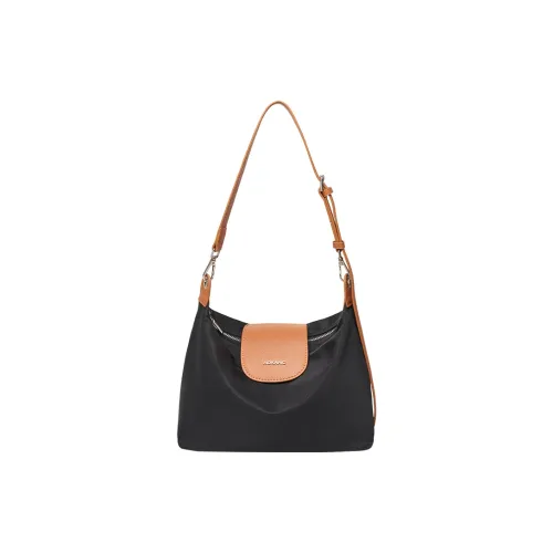 AOKANG Ткань Синтетическая кожа Сумка через плечо Пельмени Сумка на плечо Унисекс Классический черный Серый хаки