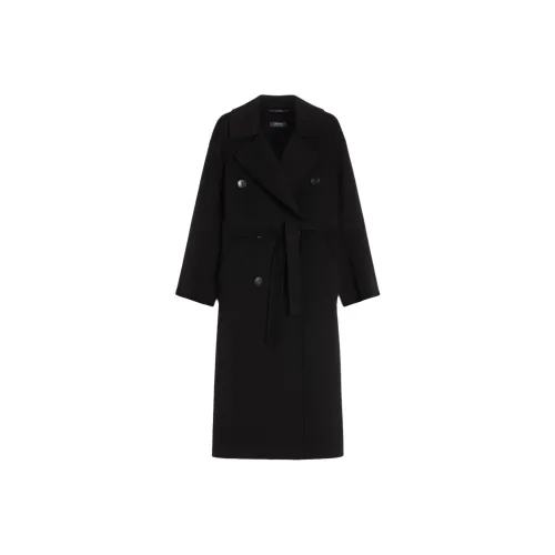 MaxMara Черное Женское Пальто