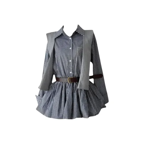 COHX Длинное платье с длинным рукавом женское