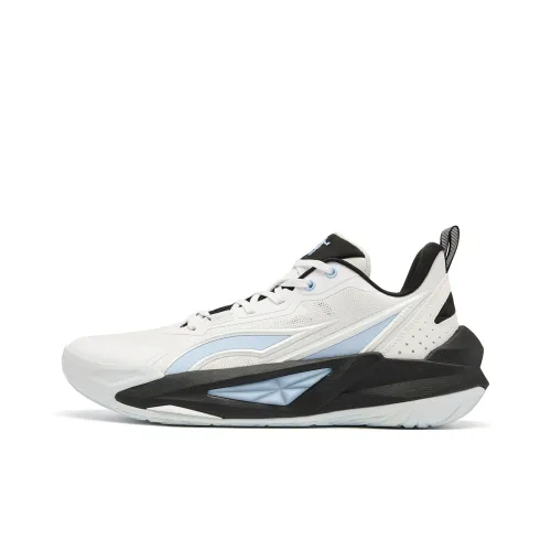 QIAODAN Баскетбольные кроссовки Low Top Jordan Белый Glacier Blue Мужской