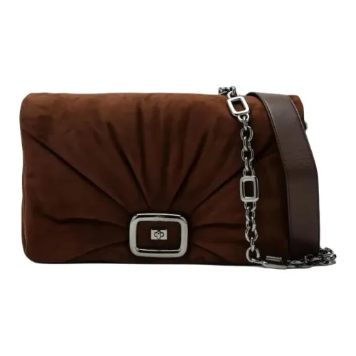 Roger Vivier Овечья замша Сумка через плечо Женская Умбра