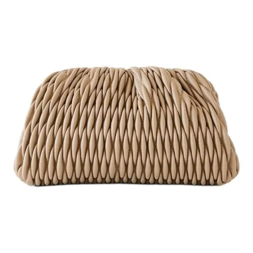 A.L.C. Клатч из имитации кожи женский бежевый