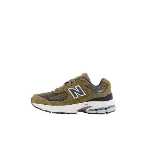New Balance NB 2002 Low Топ Детская Беговая Обувь Коричневая Малыш
