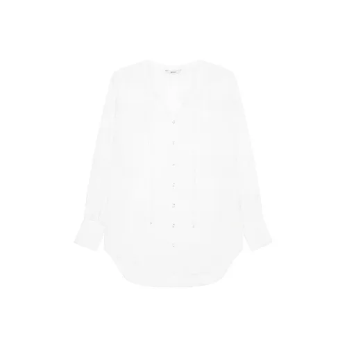 MEIYANG Белые Женские Рубашки