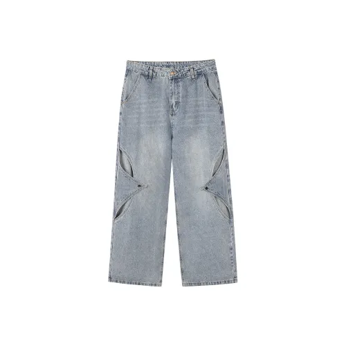 Bosieagender Синий Унисекс Джинсы