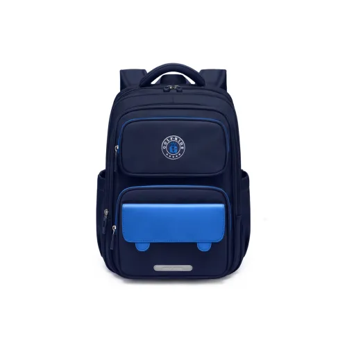 GOLF Ткань Синтетическая кожа Рюкзак Детский Черный Синий