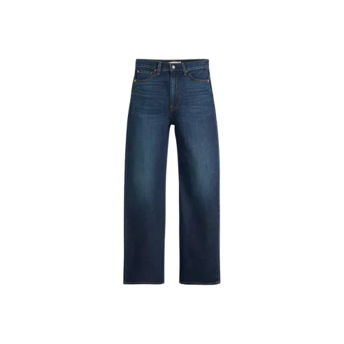 Levis Темно-синие женские джинсы