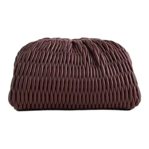 A.L.C. Клатч из искусственной кожи женский темно-сливовый