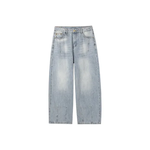 Bosieagender Синий Унисекс Джинсы