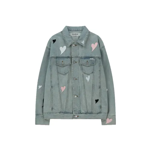 KIMHEKIM So MUCH LOVE Деним Куртка Деним Куртка Унисекс