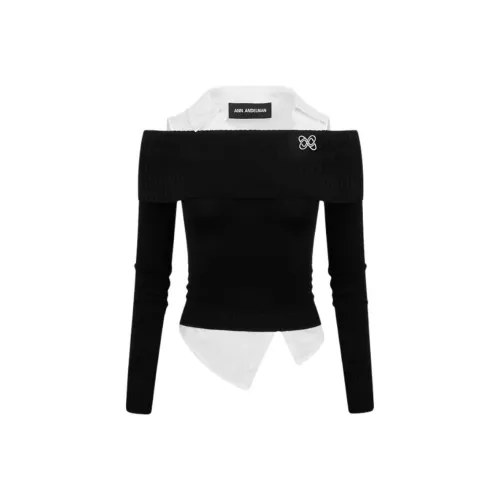 Ann Andelman Черный Женский Трикотаж