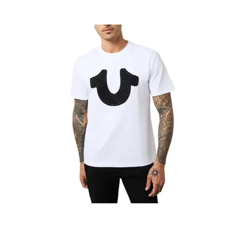TRUE RELIGION T Рубашка Мужская Белая