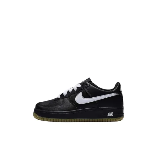 Nike Air FORCE 1 LV8 Low Топ Детские Скейтбординги Черный Унисекс