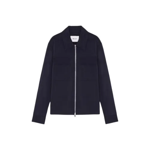 NN07 Морской Синий Мужские Куртки