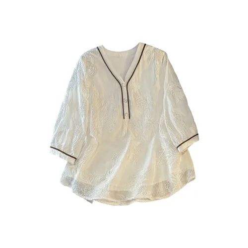 Cypress House Абрикос Женские Рубашки