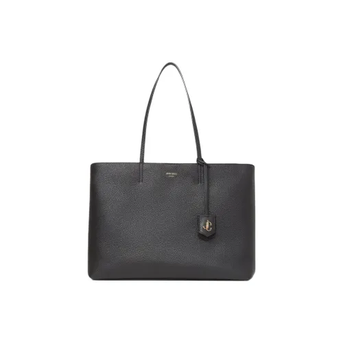 Jimmy Choo Сумка Tote из крупнозернистой текстуры коровьей кожи сумка для покупок сумка через плечо женская черная