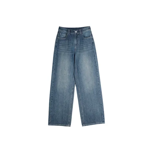 ELLE Джинсовый синий Женские джинсы