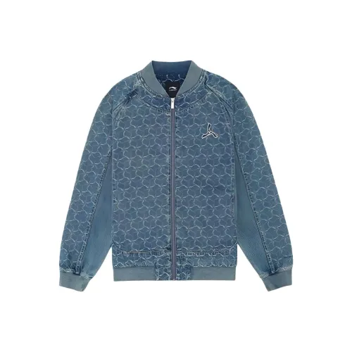 LI NING 1990 Куртка Мужская Сумеречный Индиго