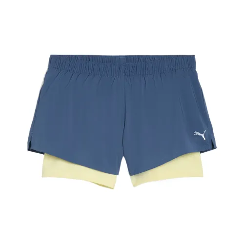 PUMA DRYCELL Темно-синие Женские Спортивные Шорты