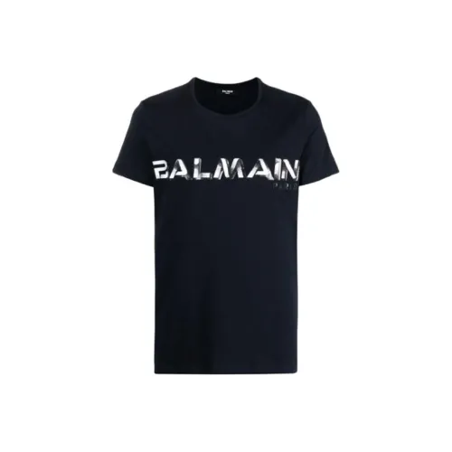 BALMAIN T-рубашка мужская темно-синий