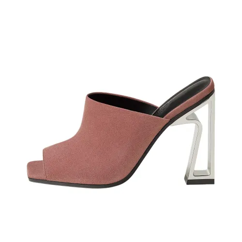 HERMES Слипоны Женские Розовые