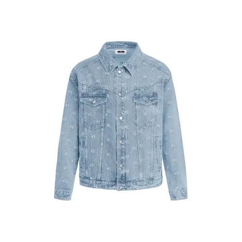 QUARTER IN NIGHT Осенний деним куртка унисекс